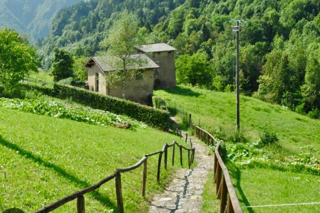 Appartamento Panoramico Casa Gerro Averara المظهر الخارجي الصورة